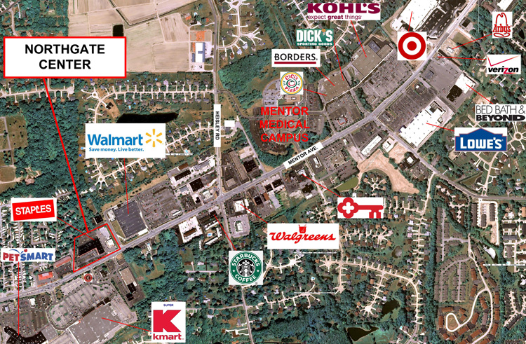 Retail Space Available - Mentor, Ohio  44060 - Lake County