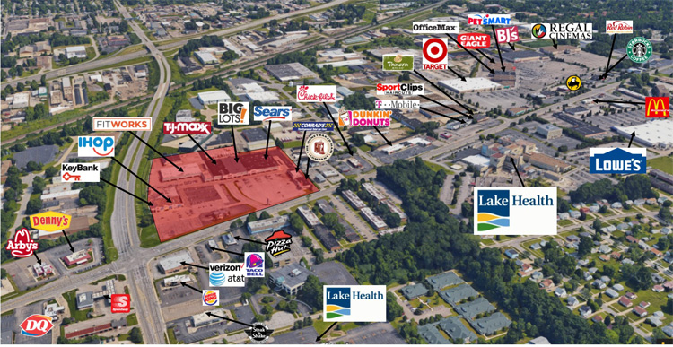 Retail Space Available - Willoughby, Ohio 44094